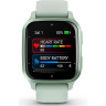 Часы GARMIN VENU SQ 2 METALLIC MINT ALUMINUM BEZEL WITH COOL MINT CASE AND SILICONE BAND 010-02701-12
