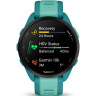 Смарт-часы GARMIN FORERUNNER 165 MUSIC, силиконовый ремешок цвета бирюзовый/аква 010-02863-32